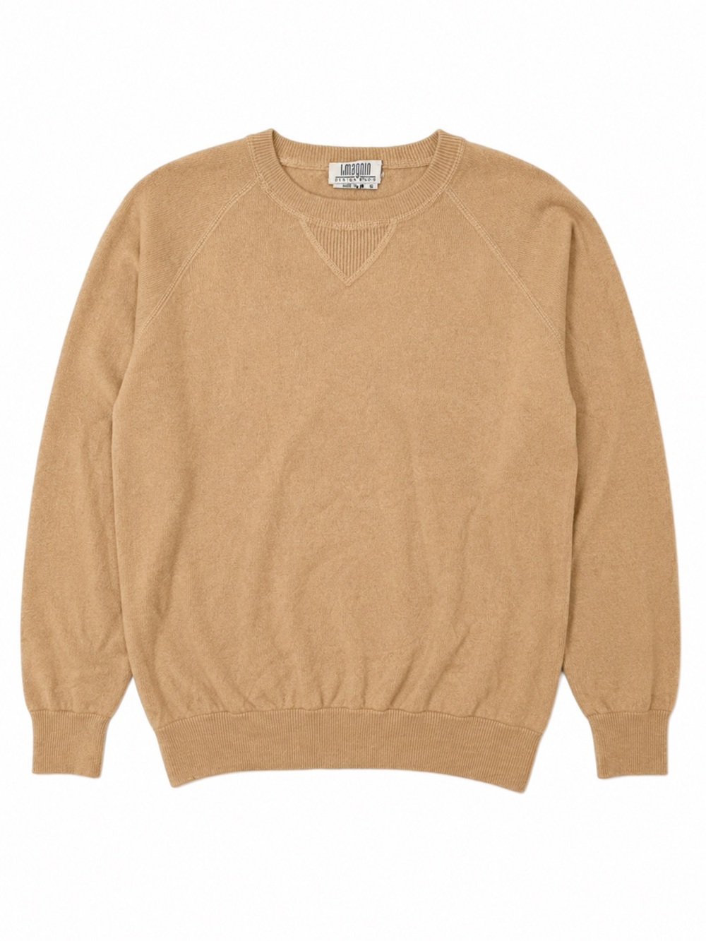 Vintage I.Magnin 100% Cashmere Crewneck Sweater Size Small